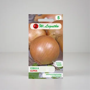 Cebula Supra Żółta 5g - Nasiona - W. Legutko - Nasiona i cebule - miniaturka - grafika 1