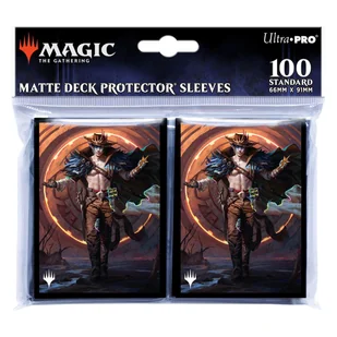 Ultra-Pro: Magic the Gathering - Outlaws of Thunder Junction - Matte Deck Protector Sleeves - Oko - gra - Akcesoria do gier planszowych - miniaturka - grafika 1