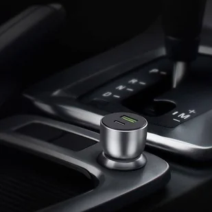 Ugreen ładowarka samochodowa USB / USB Typ C Quick Charge 3.0 Power Delivery 36 W 3 A szary (CD213 60980) - Ładowarki samochodowe - miniaturka - grafika 9