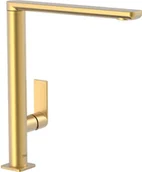 Baterie kuchenne - Bateria stojąca TRES jednouchwytowa kuchenna 24-K Matowe Złoto 20044001OM - miniaturka - grafika 1