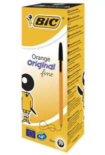 Bic Długopisy ORANGE CZARNY PUDEŁKO 20 - Przybory szkolne - miniaturka - grafika 2