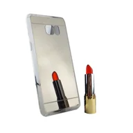 Etui i futerały do telefonów - Etui na telefon komórkowy Samsung Galaxy Note 7 Mirror Soft Case Protective Cover Silver - miniaturka - grafika 1