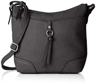 Torebki damskie - Tom Tailor Imeri, Torebka Crossbody, Czarny, 28 x 25 x 8.5 cm - miniaturka - grafika 1