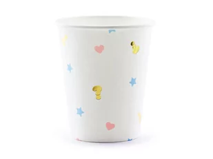 Party Deco Kubeczki Boy or Girl na Baby Shower - 200 ml - 6 szt. KPP44 - Baby shower i roczek - miniaturka - grafika 2