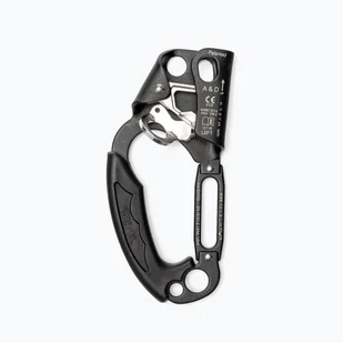 Zacisk wspinaczkowy Grivel A&D Ascender Descender Left black - Sprzęt wspinaczkowy - miniaturka - grafika 1