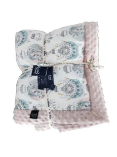 LA MILLOU CIEPŁY KOC MINKY - XL - CAPPADOCIA DREAM - SMOKE ROSE - Koce i narzuty dla dzieci - miniaturka - grafika 1