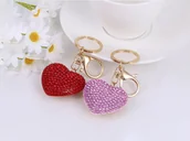 Opakowania i torebki na prezenty - Przywieszka do torebki/Breloczek do kluczy - serce (1 z 2 do wyboru) - miniaturka - grafika 1