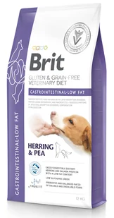 BRIT GF Veterinary Diets dog Gastrointestinal-Low Fat 12kg - Sucha karma dla psów - miniaturka - grafika 1