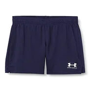 Spodenki damskie - Under Armour UA Y Ch. Core Szorty granatowe, YXS - miniaturka - grafika 1