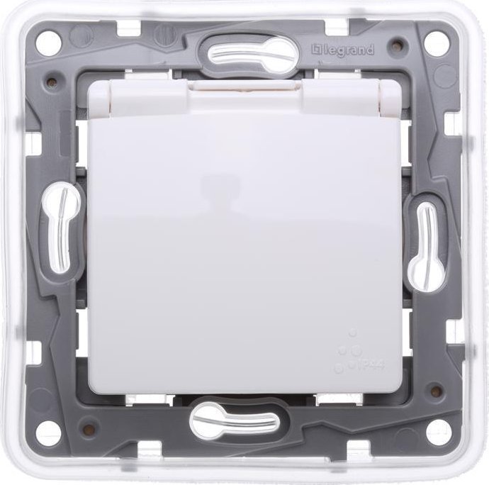 Legrand Legrand Niloe biały - gniazdo bryzgoszczelne +0