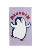 Okrycia kąpielowe dla dzieci - Ręcznik Zwierzaki dziecięcy do rąk 30x50 Pingwinek 018 - miniaturka - grafika 1