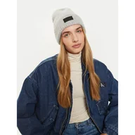 Czapki damskie - Czapka Calvin Klein K60K612594 Szary - miniaturka - grafika 1