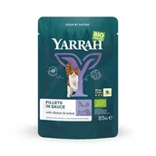 Mokra karma dla kotów - Yarrah Bio Pouch Filety w sosie 14 x 85 g Indyk - miniaturka - grafika 1