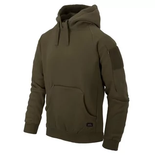 Bluzy męskie - Bluza Helikon Urban Tactical Hoodie Lite Kangaroo - zielona (BL-ULK-CB-82) - grafika 1