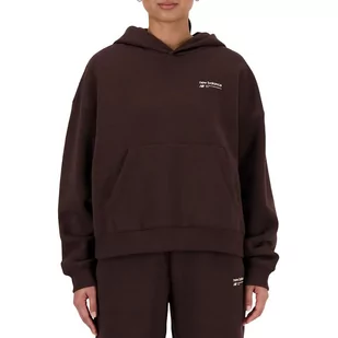 Bluza New Balance WT33531KCF - brązowa - Bluzy sportowe damskie - miniaturka - grafika 1