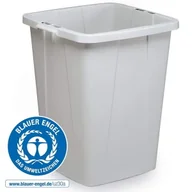 Kosze biurowe - Kosz na śmieci 90L DURABLE DURABIN ECO szary 1szt. /1800505050/ - miniaturka - grafika 1