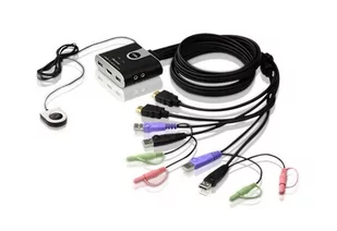 Aten PRZEŁĄCZNIK KVM 2 PORTY USB HDMI CS692 NUATNTKCS692HDM [7609786] - Przełączniki KVM - miniaturka - grafika 2