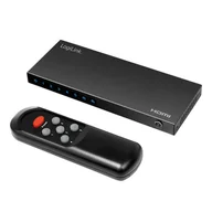 Inne akcesoria audio-wideo - LogiLink HD0060 przełącznik wideo HDMI - miniaturka - grafika 1