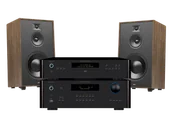 Zestawy stereo - Rotel RA 1572 MkII (czarny) + RCD-1572 MKII (czarny) + Utah 8 (wood) - miniaturka - grafika 1