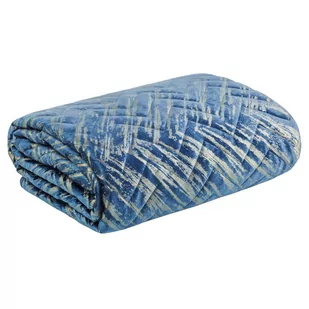 Eurofirany Euro Firany Narzuta 170 x 210 Velvet Agata Granat 1216817 - Narzuty - miniaturka - grafika 1
