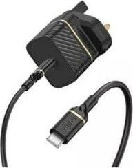 Ładowarka sieciowa Otterbox UK Wall Charger USB-C 20W + kabel USB-C/USB-C czarny/black