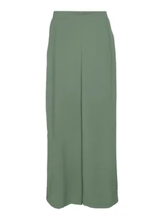 Vero Moda Spodnie w kolorze zielonym - Spodnie damskie - miniaturka - grafika 1