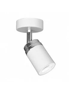 Luminex Spot Reno white/chrome 1 5136 - Lampy sufitowe - miniaturka - grafika 2