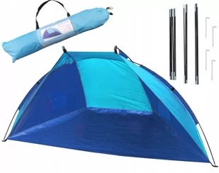 Plażowy namiot niebieski 220 x 115 x 115 cm 9729 - Namioty i tipi dla dzieci - miniaturka - grafika 1