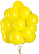 Balony i akcesoria - Balony pastelowe, matowe, j. żółty, lemon, bright yellow 20 szt. - miniaturka - grafika 1