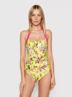 Stroje kąpielowe - Liu Jo Beachwear Strój kąpielowy VA2056 J6448 Żółty - miniaturka - grafika 1