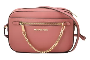 Torebka damska Michael Kors Crossbody skórzana różowa - Torebki damskie - miniaturka - grafika 1