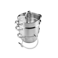 Garnki - Sokownik 8 l nierdzewny srebrny - miniaturka - grafika 1