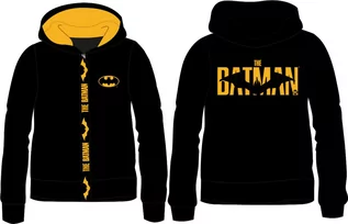 Bluzy dla chłopców - Batman Chłopięca Bluza Rozpinana Z Kapturem R128 - grafika 1