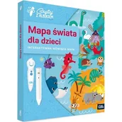 Kolorowanki, wyklejanki - Książka Czytaj z Albikiem Mapa świata dla dzieci Miroslav Klíma (twarda okładka) - miniaturka - grafika 1