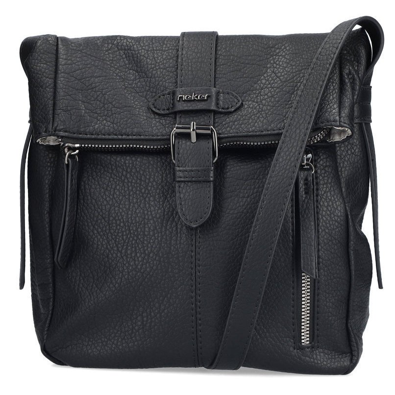 Rieker H1103-00 BLACK torebka damska czarna