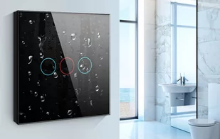 Dotykowy Włącznik Światła ZigBee Avatto ZTS02-EU-W2 Podwójny TUYA (biały) - Sterowniki i przekaźniki - miniaturka - grafika 2