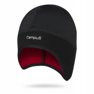 Czapki damskie - CZAPKA POLAROWA ZIMOWA unisex CIEPŁA CAMPUS ZEVIO czarna z MEMBRANĄ L/XL - miniaturka - grafika 1