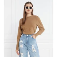 Swetry damskie - Pinko Kaszmirowy sweter | Regular Fit - miniaturka - grafika 1