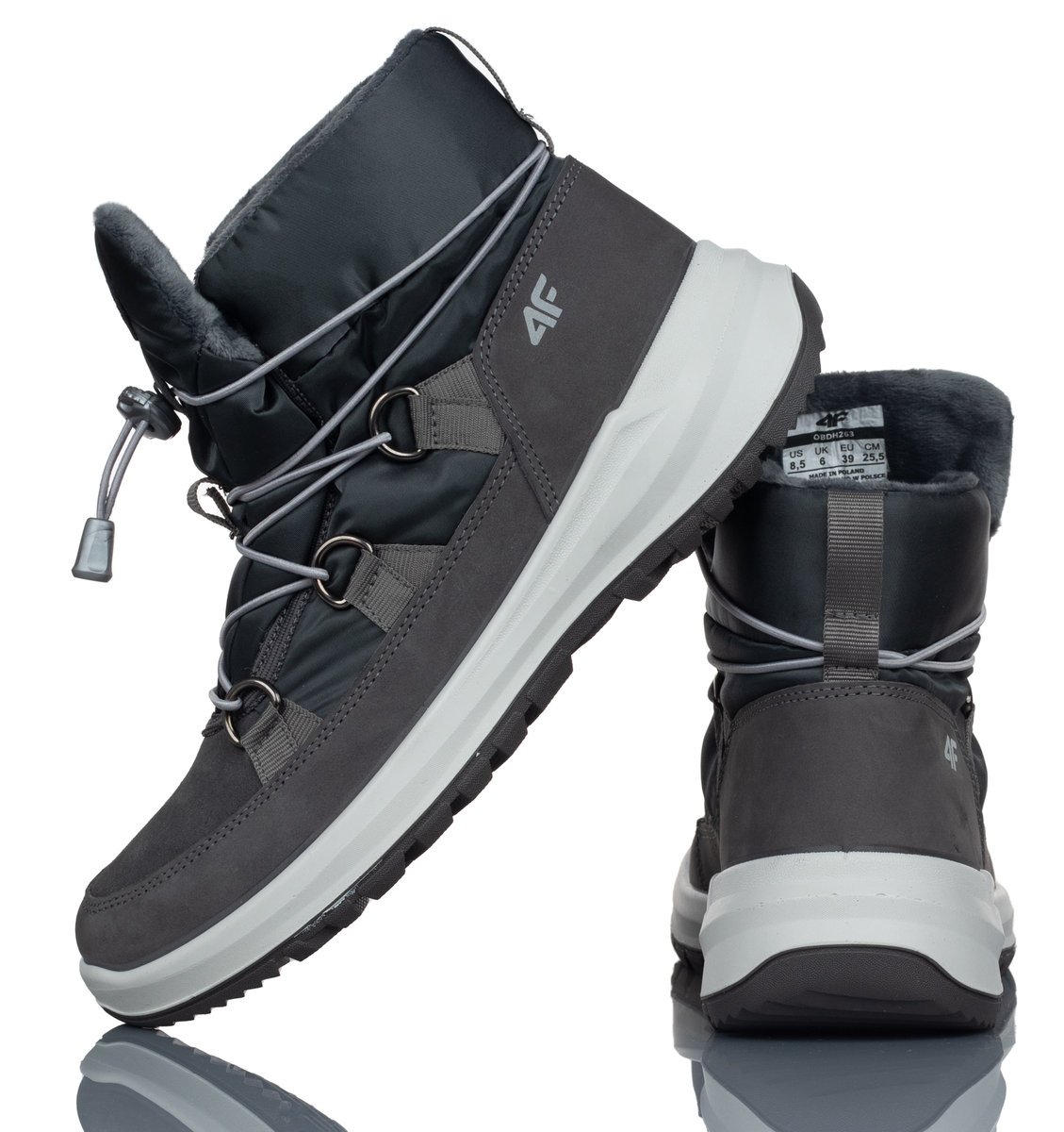 Buty Damskie 4F Zimowe Śniegowce Obdh263 25S R-40