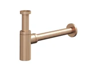 Odpływy liniowe - Ravak Systemy odpływowe - Designerski syfon, szczotkowane różowe złoto X01835 - miniaturka - grafika 1
