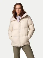 Odzież trekkingowa damska - Columbia Kurtka puchowa Cloudview™ 2133531 Beżowy Regular Fit - miniaturka - grafika 1