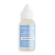 Makeup Revolution London London Skincare Overnight Blemish Lotion Zinc & Niacinamide preparaty punktowe 30 ml - Kremy do twarzy - miniaturka - grafika 1