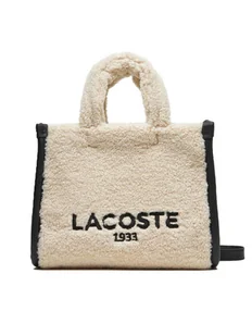 Lacoste Torebka NF5116HX Écru - Torebki damskie - miniaturka - grafika 1