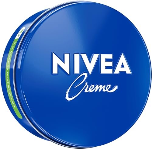 NIVEA Puszka kremowa uniwersalna pielęgnacja, klasyczny krem nawilżający do wszystkich rodzajów skóry, bogata pielęgnacja skóry z eucerytem pokrewnym (250 ml)