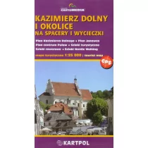 KARTPOL Kazimierz Dolny i okolice na spacery i wycieczki mapa turystyczna 1:25 000 - Kartpol - Atlasy i mapy - miniaturka - grafika 1