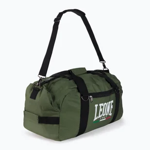 Torba treningowa LEONE 1947 Backpack Bag 70 l black/green - Torby sportowe - miniaturka - grafika 1