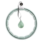 Obciążenia - HMS HHM15 Hula Hop z magnesem i obciążeniem zielony + licznik - miniaturka - grafika 1