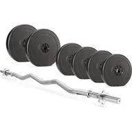 Hantle i ciężarki - Zestaw: Gryf łamany 120cm 28mm + 40kg Gymtek - miniaturka - grafika 1