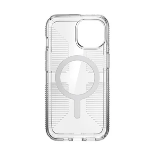 Speck Gemshell Grip + MagSafe - Etui do iPhone 15 (Clear / Chrome Finish) - Etui i futerały do telefonów - miniaturka - grafika 5