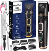 Maszynki i nożyczki dla psów - MASZYNKA DO STRZYŻENIA PSÓW Z LCD B49 - miniaturka - grafika 1